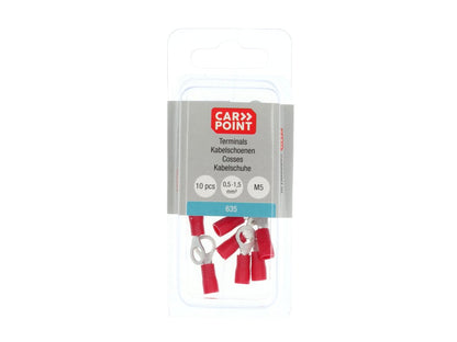 COSSES A ŒILLET 635 M5 ROUGE (10 PCS)