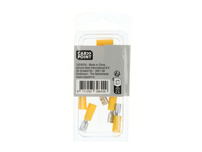 COSSES CLIP FEMELLE 543 JAUNE 6,3X0,8MM (10 PCS)
