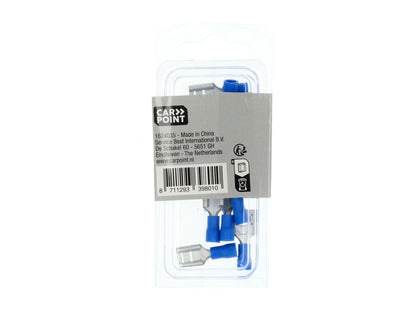 COSSES CLIP FEMELLE 544 BLEUES 8,0X0,8MM (10 PCS)