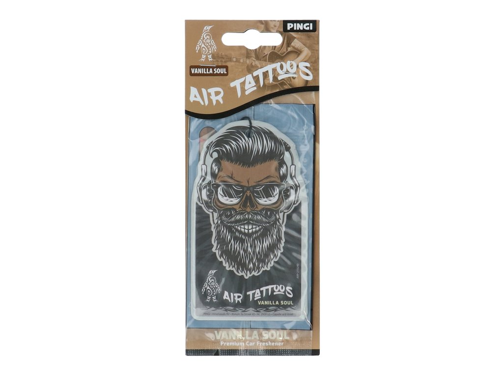DÉSODORISANT PINGI AIR TATTOOS ESPRIT DE VANILLE