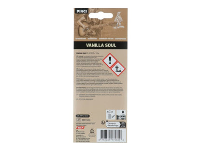 DÉSODORISANT PINGI AIR TATTOOS ESPRIT DE VANILLE