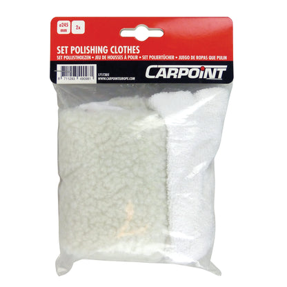 JEU DE HOUSSES A POLIR Ø245MM 2PCS POUR 1717304