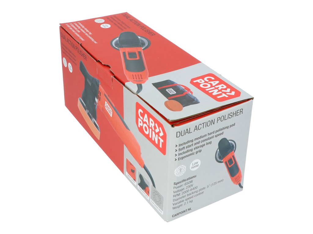 POLISSEUSE ORBITALE 650W 230V 6400 TOURS/MINUTE