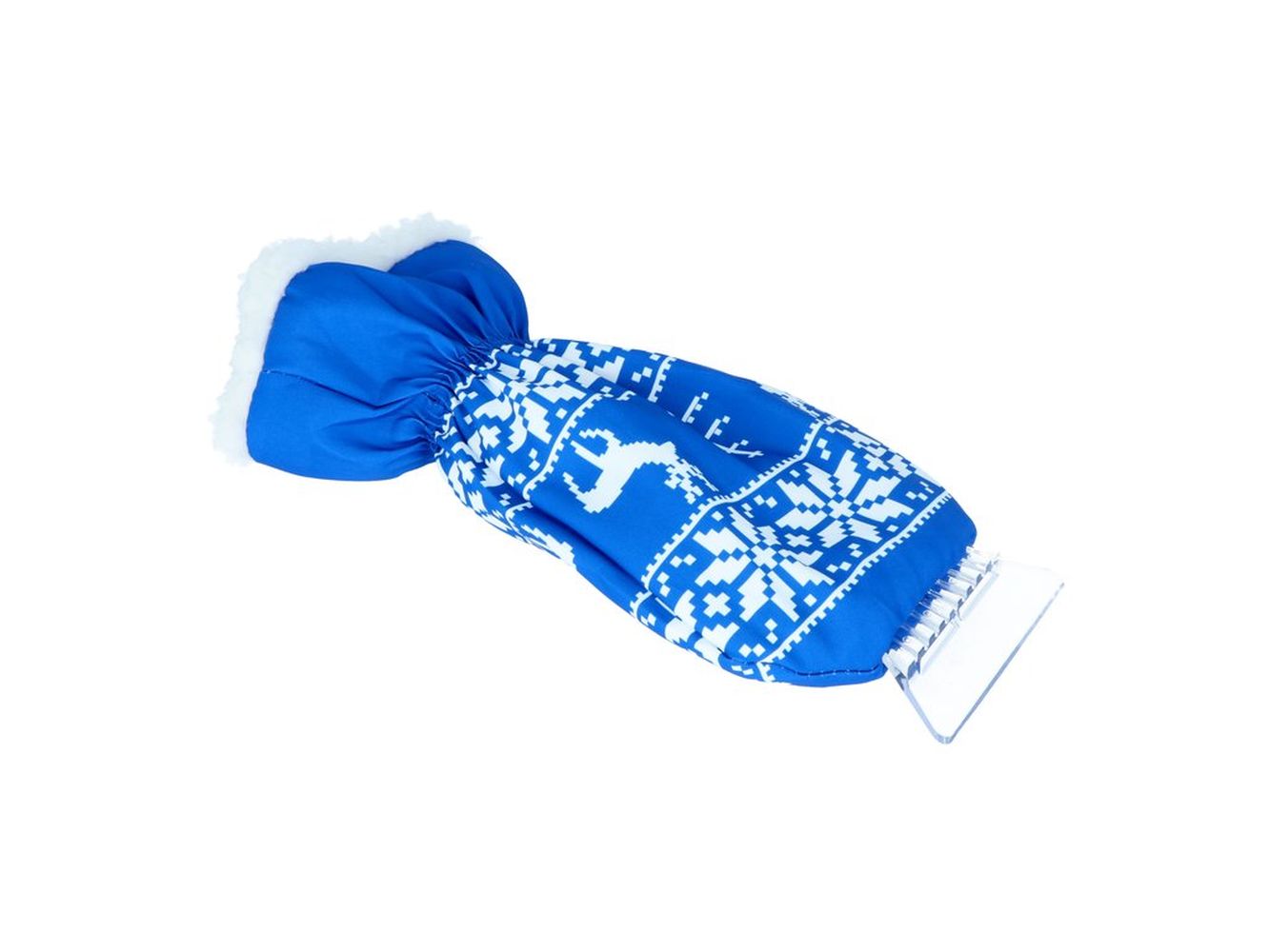 GRATTE GIVRE AVEC GANT REMBOURRE FUN