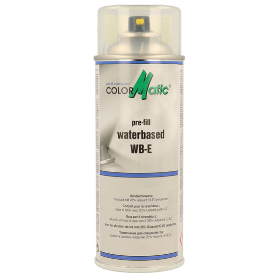 AEROSOL PRE-GAZE (PRE-FILL) AVEC ADDITIF POUR BASE AQUEUSE 218ML COLORMATIC