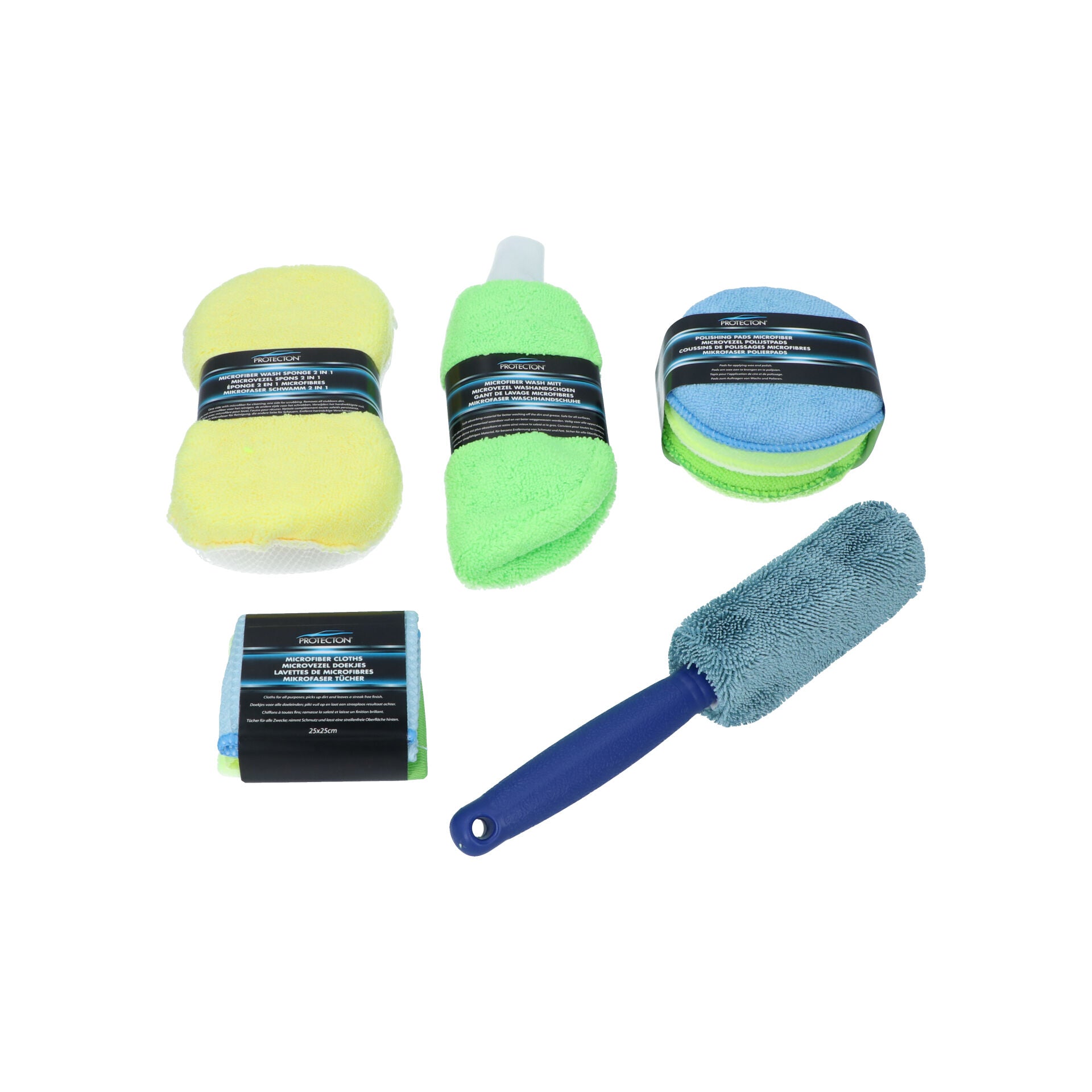 SET MICROFIBRE 9PCS PROTECTON