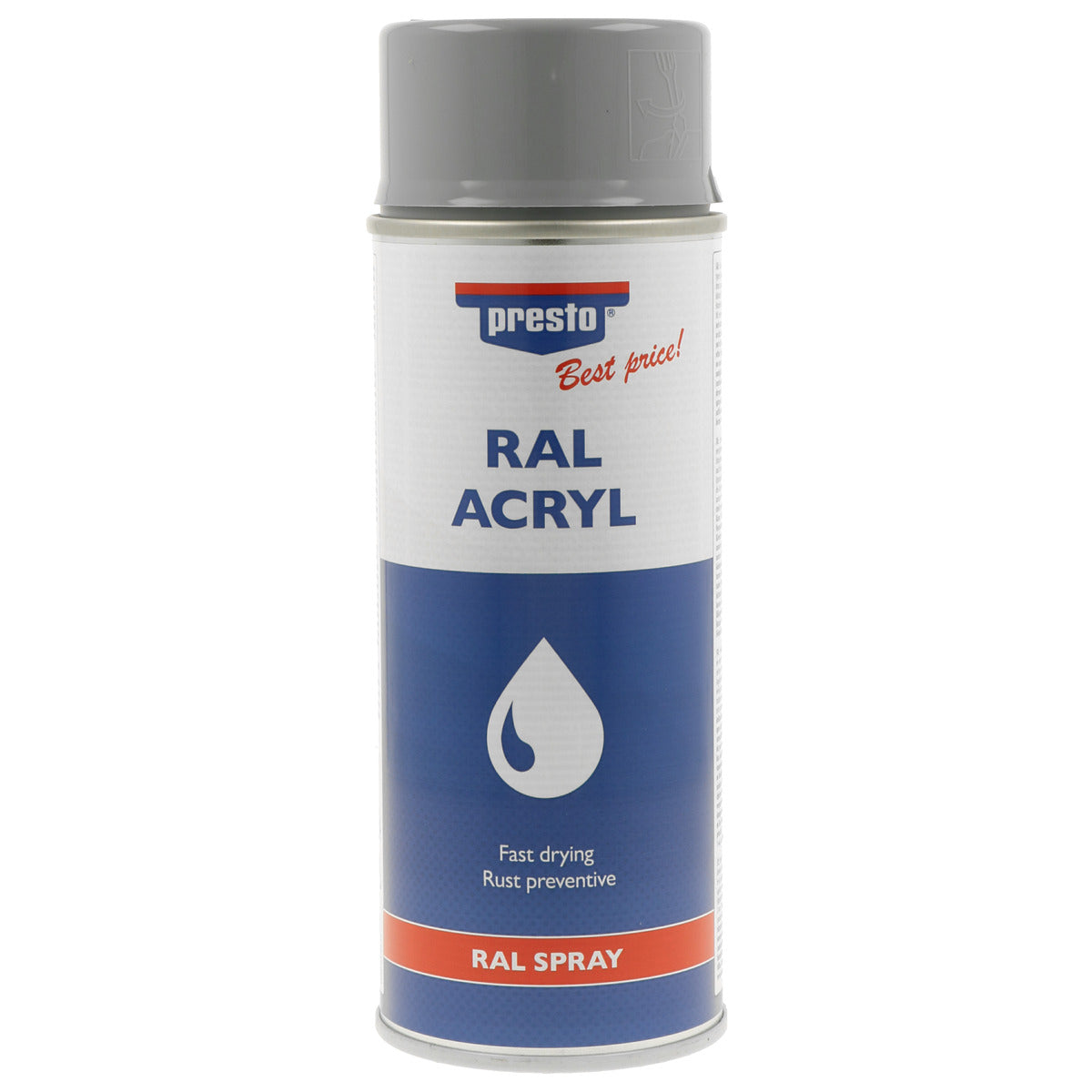 PEINTURE RAL7001 GRIS ARGENT BEST PRICE 400ML PRESTO