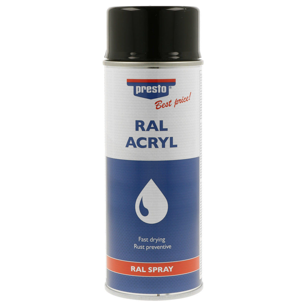 PEINTURE RAL9005 NOIR BRILLANT BEST PRICE 400ML PRESTO