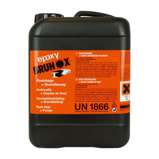 ANTIROUILLE + COUCHE DE FOND EPOXY 5L BRUNOX