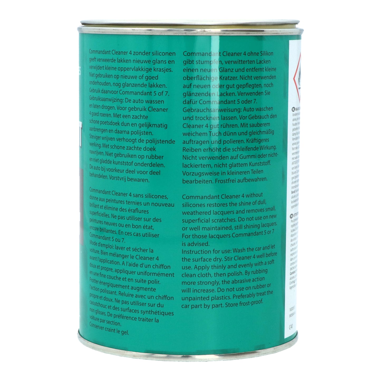 PATE ABRASIVE COMMANDANT C40  NR.4 1KG