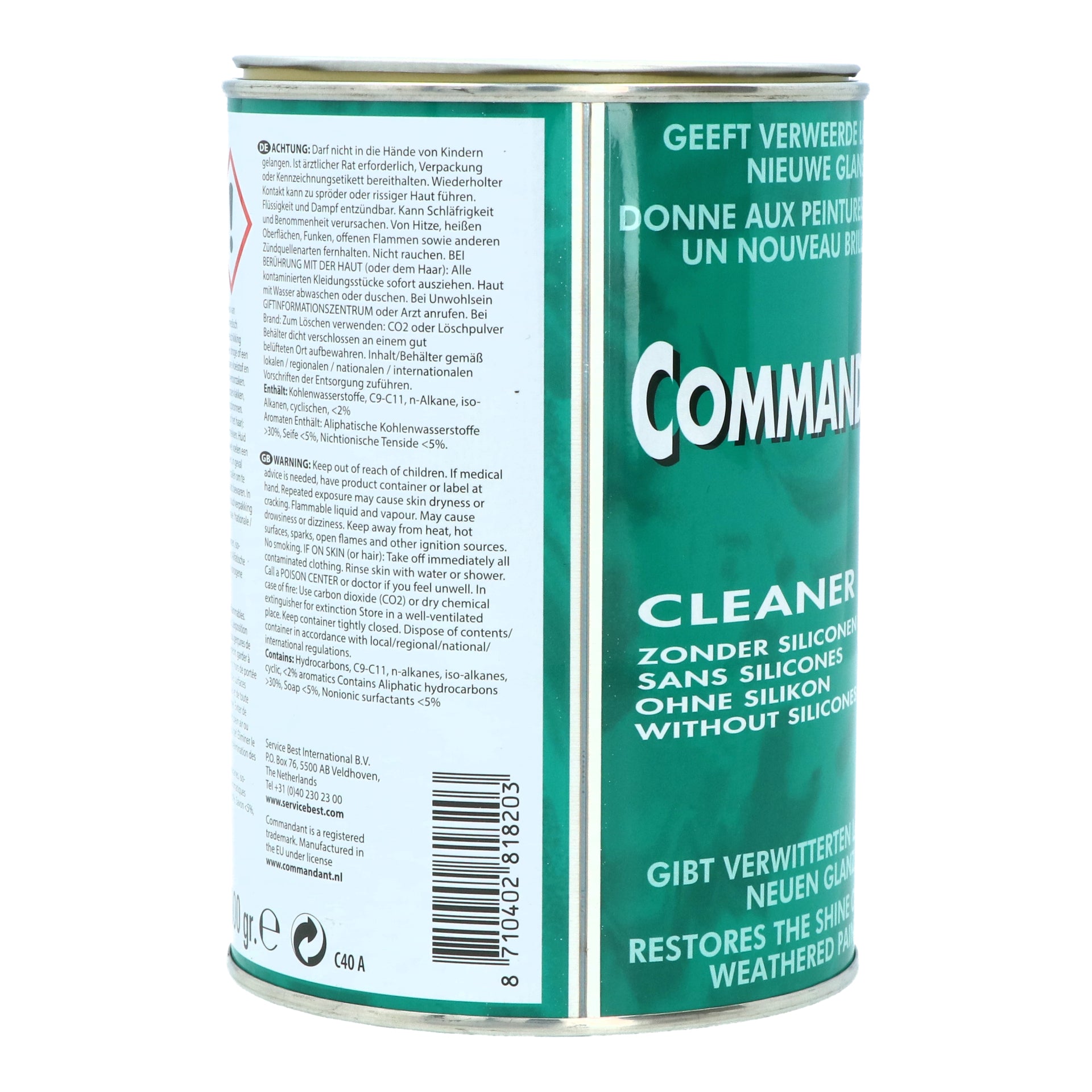 PATE ABRASIVE COMMANDANT C40  NR.4 1KG