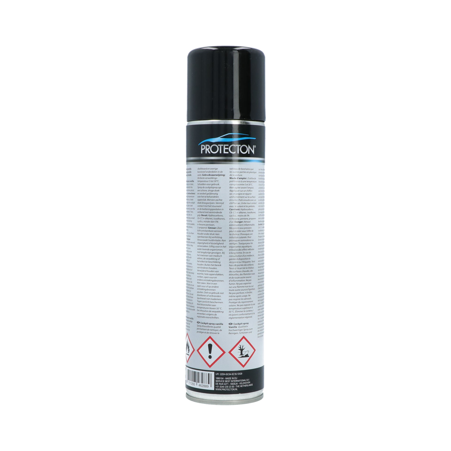 NETTOYANT PLASTIQUES VANILLE 400ML PROTECTON