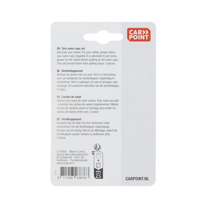 JEU DE 5 CAPUCHONS DE VALVES PISTON UNIVERSEL ROUGE