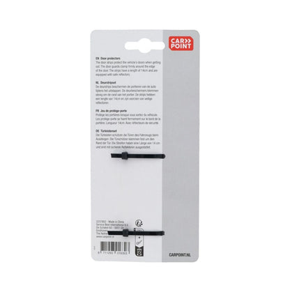 PROTEGE PORTIERES 14CM NOIR SIMPLE 2PCS
