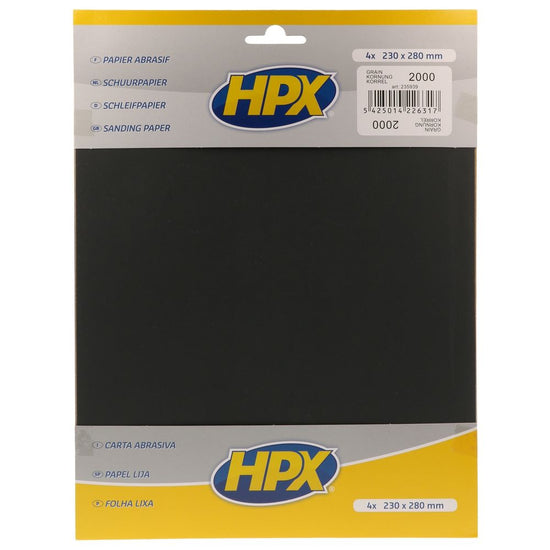 PAPIER ABRASIF P2000 X 4 HPX