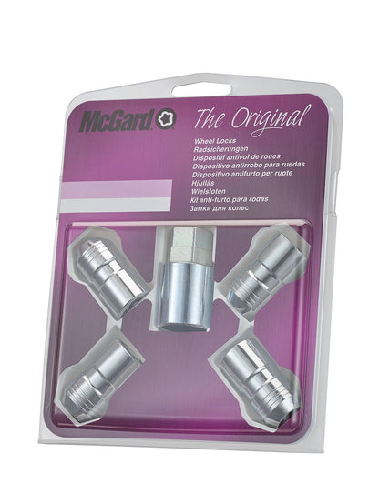 4 ECROUS ANTIVOL SU MCGARD M14X1.5/ 60°/ LONG. 39.7MM/ Ø21MM