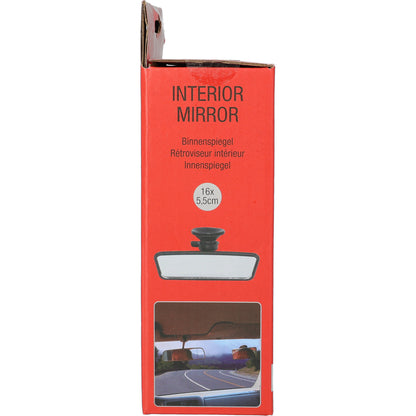 RETROVISEUR INTERIEUR AVEC VENTOUSE 15.2X5.4CM