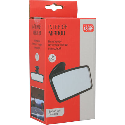 RETROVISEUR INTERIEUR AVEC VENTOUSE 15.2X5.4CM