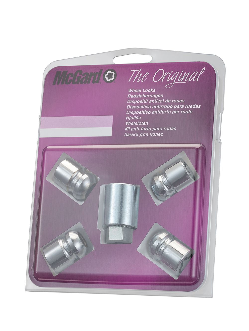 4 VIS ANTIVOL SU MCGARD 3/8X24/ R10/ LONG. 28MM/ Ø17MM