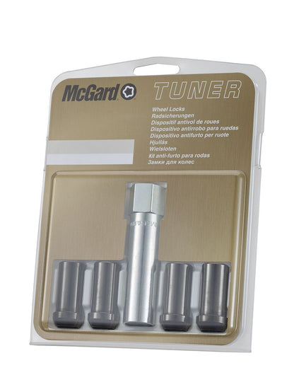 4 ECROUS US NOIRS MCGARD M14X1.5/ 60°/    Ø22 MM