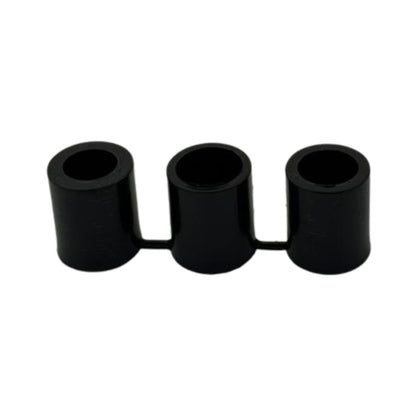 POMMEAU UNIVERSEL ALUMINIUM/CUIR NOIR (HORS BAGUE MARCHE AR)