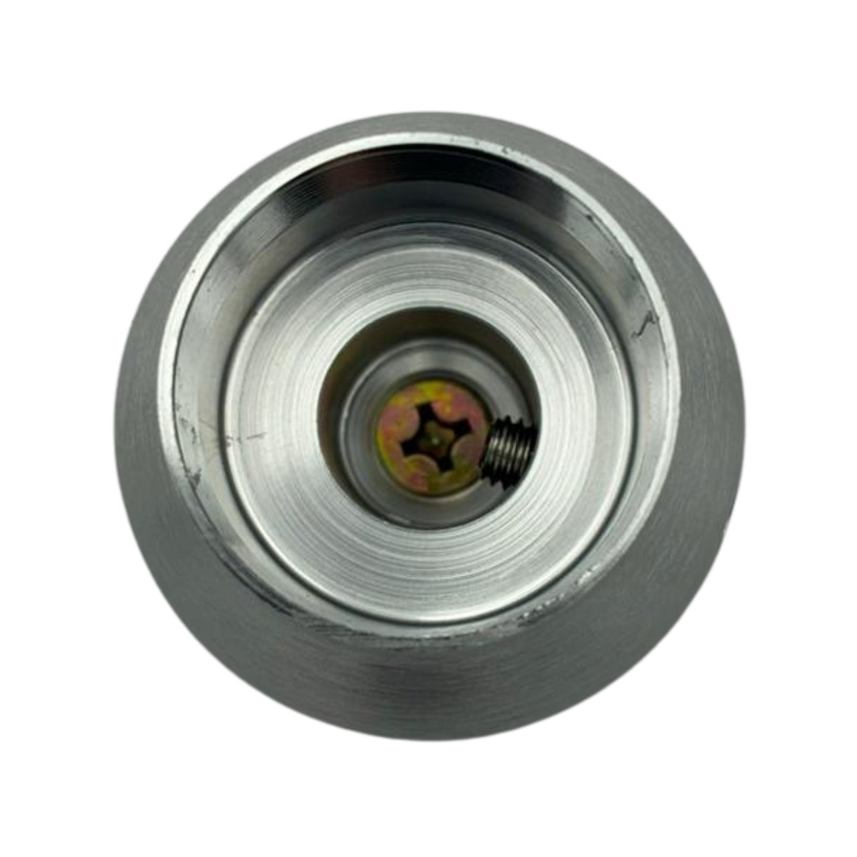 POMMEAU UNIVERSEL ALUMINIUM/CUIR NOIR (HORS BAGUE MARCHE AR)