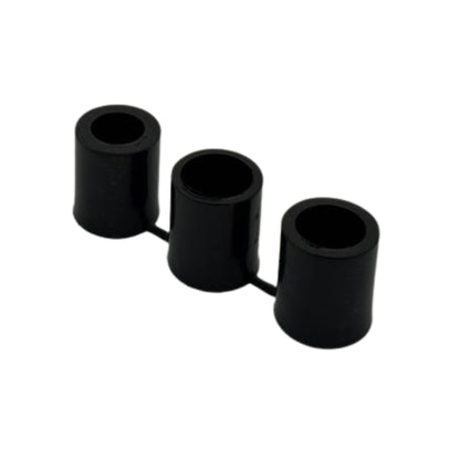 POMMEAU UNIVERSEL ALUMINIUM/CUIR NOIR (HORS BAGUE MARCHE AR)