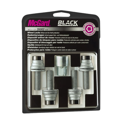 4 VIS ANTIVOL SUB MCGARD M12X1.25/ PLAT/ LONG. 34.5MM/ Ø17MM