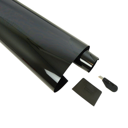 FILMS POUR VITRES RESISTANT AUX ERAFLURES LIMO NOIR 3% 300X76CM