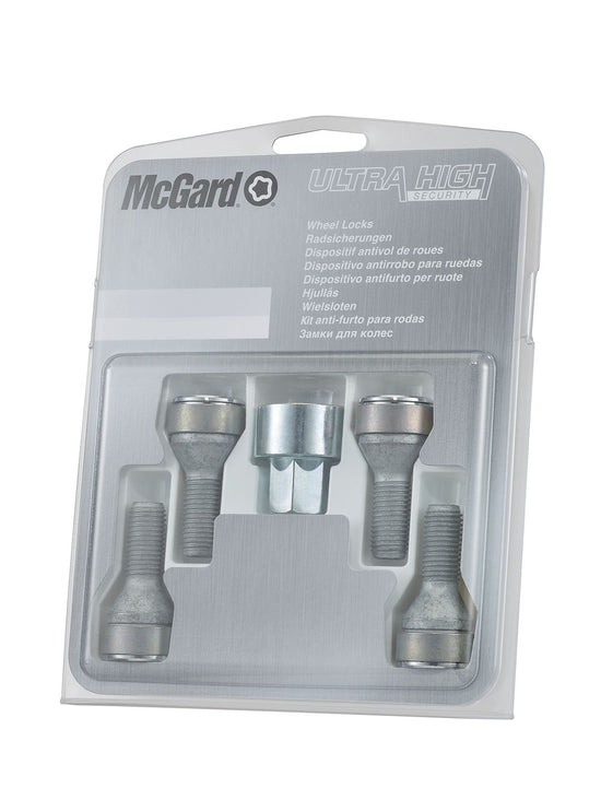 4 VIS ANTIVOL SL MCGARD M12X1.25/ 60°/ LONG. 30.5MM/ Ø19MM