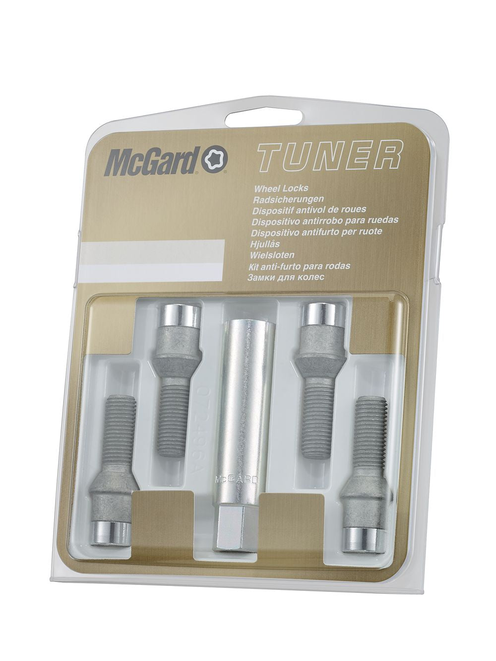 4 VIS ANTIVOL US SU MCGARD M12X1.5/ 60°/ LONG. 29.5MM/ Ø17MM