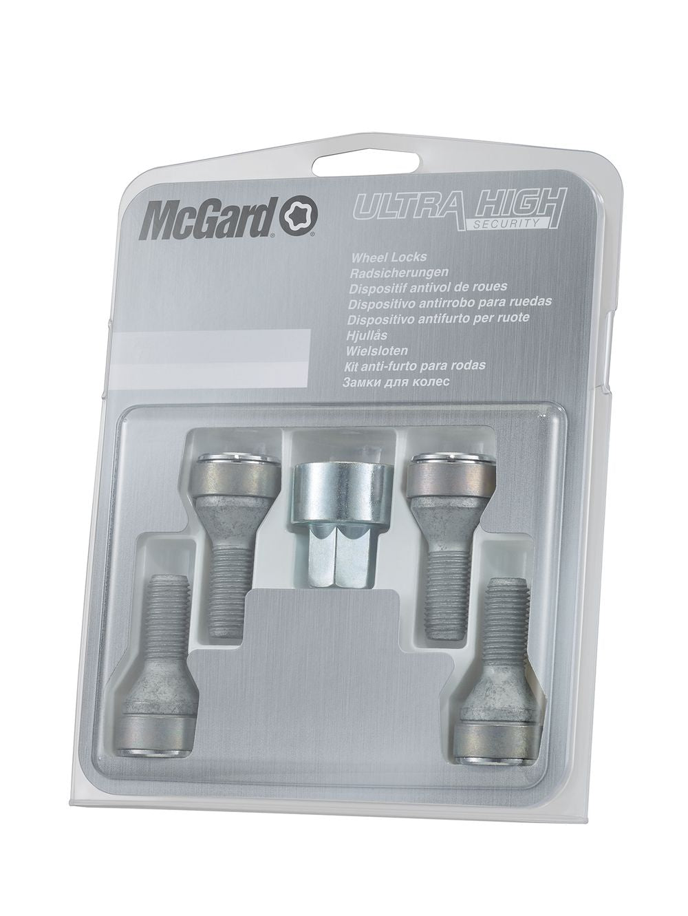 4 VIS ANTIVOL SL MCGARD M12X1.5/ 60°/ LONG. 26.4MM/ Ø19MM