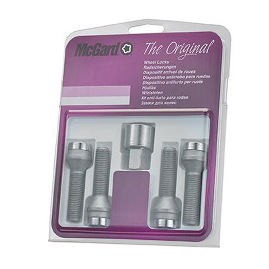 4 VIS ANTIVOL SU MCGARD M14X1.5/ 60°/ LONG. 34MM/ Ø19MM