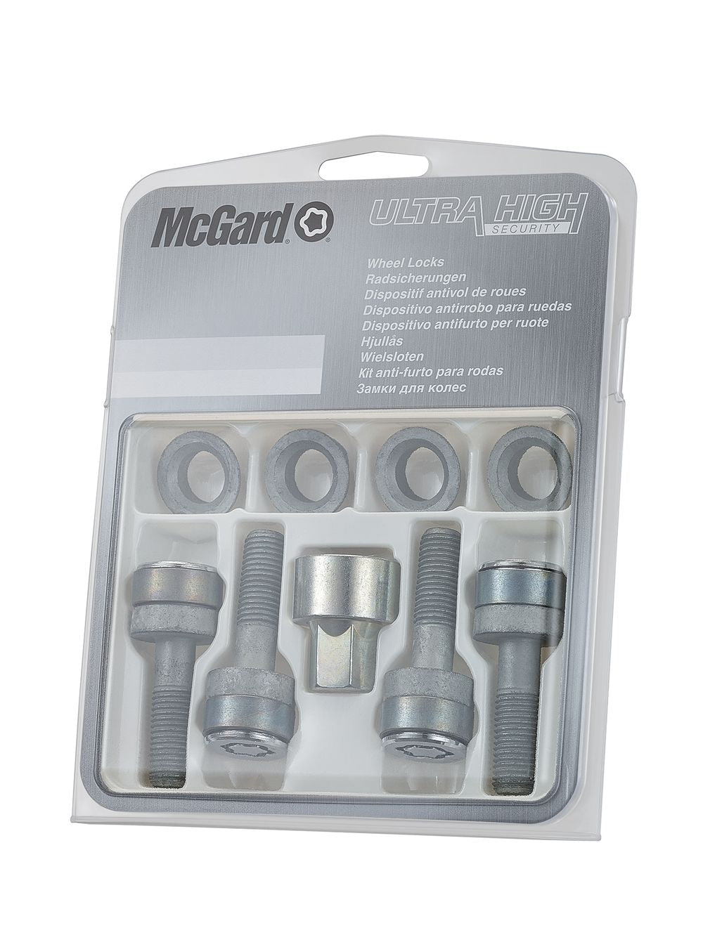 4 VIS DECALEES SL MCGARD M12X1.25/ 60°/ LONG. 30MM/ Ø17MM