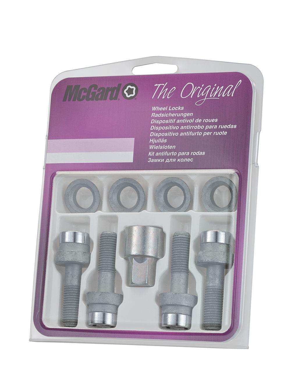 4 VIS DECALEES SU MCGARD M12X1.25/ 60°/ LONG. 30MM/ Ø17MM
