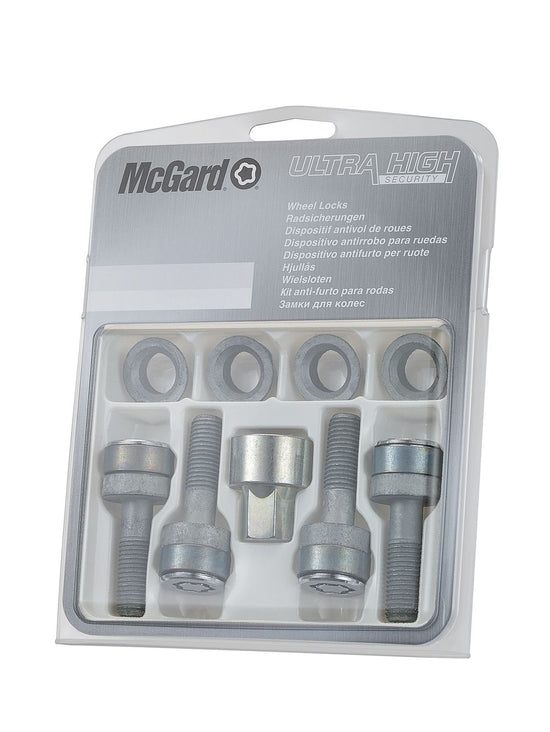 4 VIS DECALEES SL MCGARD M14X1.5/ 60°/ LONG. 30MM/ Ø17MM