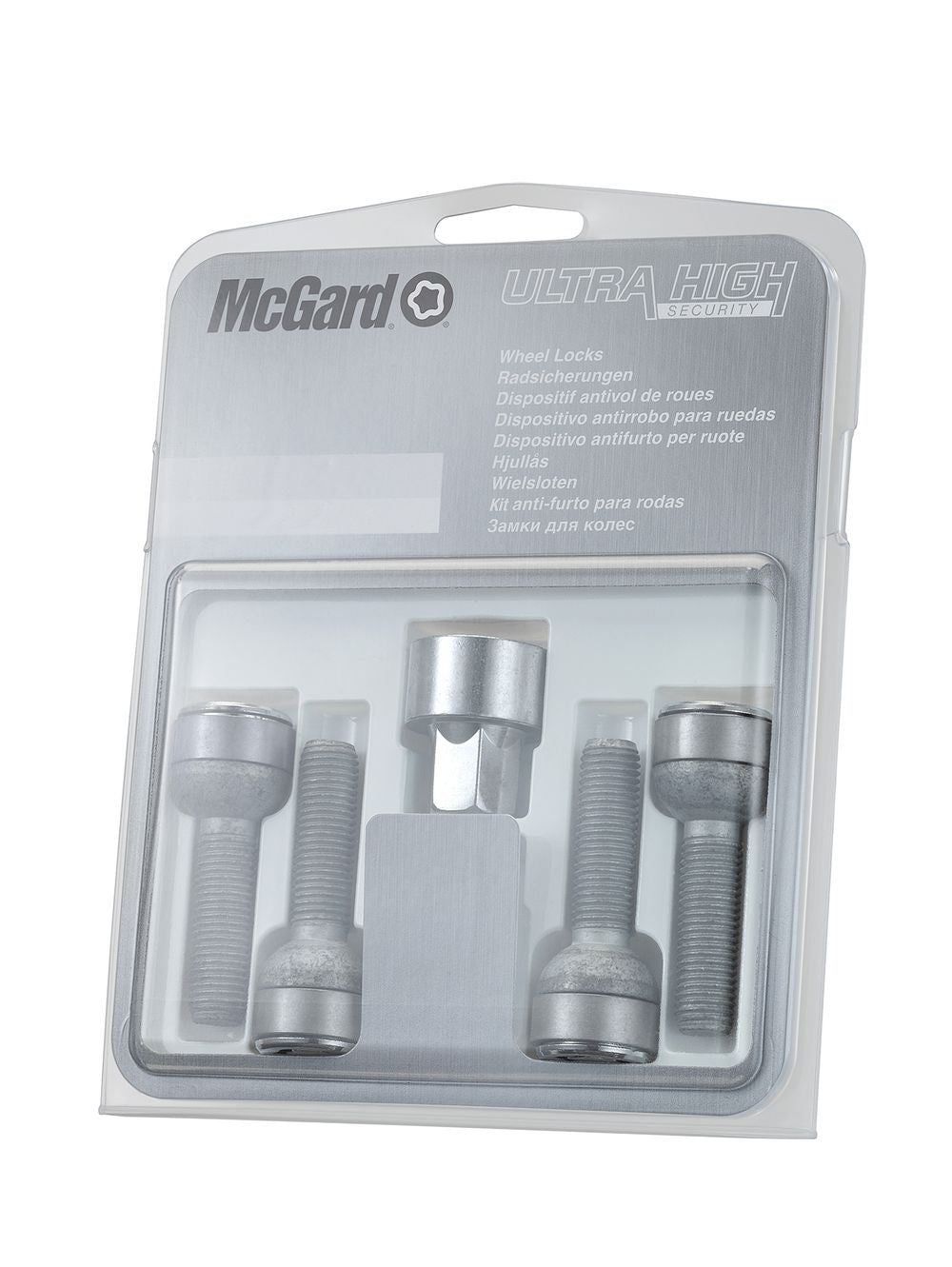 4 VIS ANTIVOL SL MCGARD M12X1.5/ R12/ LONG. 39.9MM/ Ø17MM