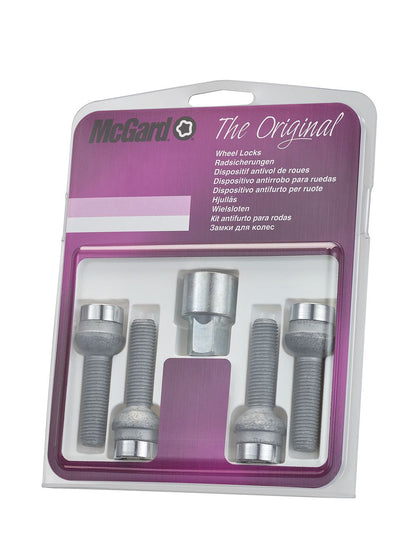 4 VIS ANTIVOL SU MCGARD M12X1.5/ R12/ LONG. 39.9MM/ Ø17MM