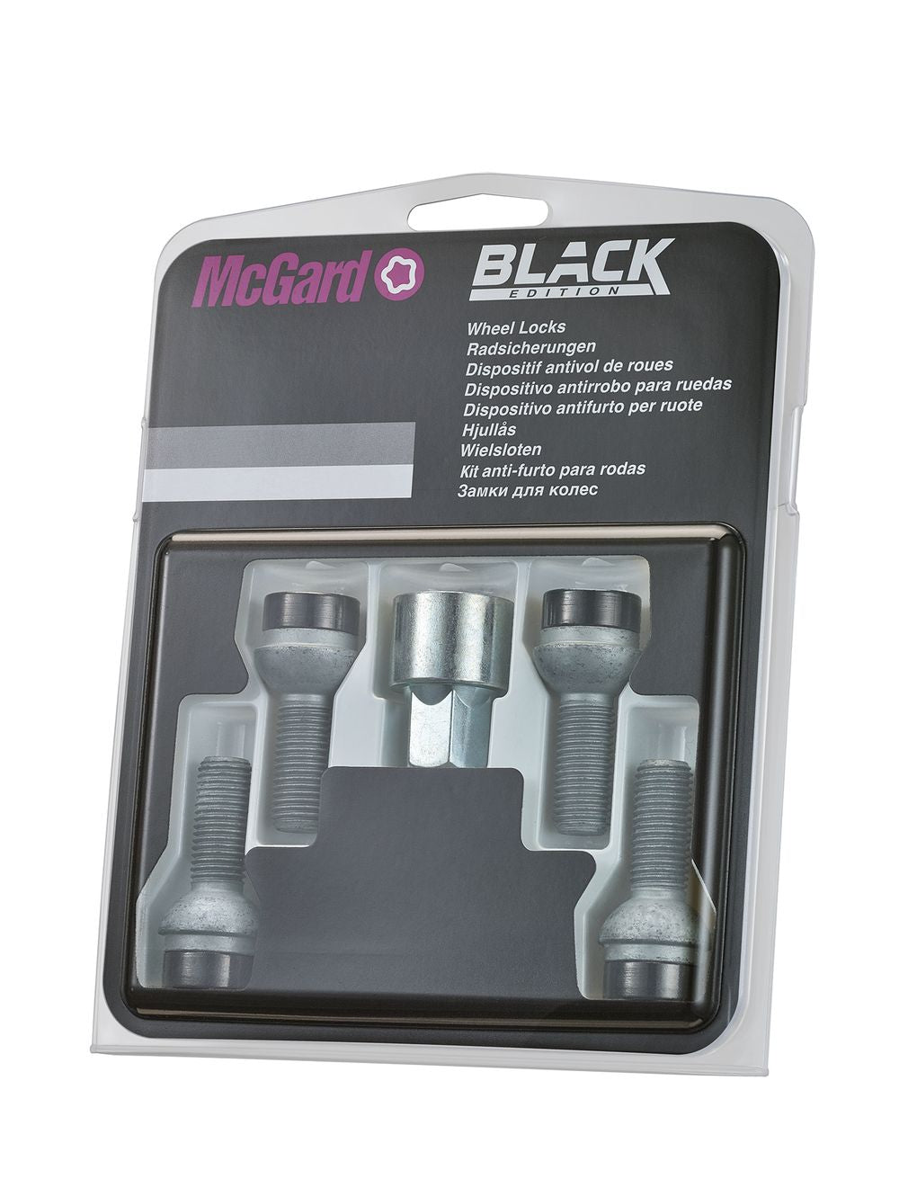 4 VIS ANTIVOL SUB MCGARD M12X1.5/ R12/ LONG. 24.1MM/ Ø17MM