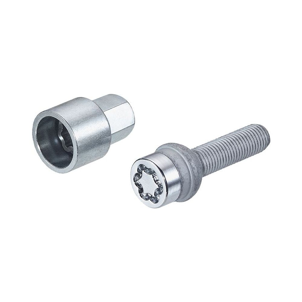 4 VIS ANTIVOL SU MCGARD M15X1.25/ R14/ LONG. 44MM/ Ø17MM