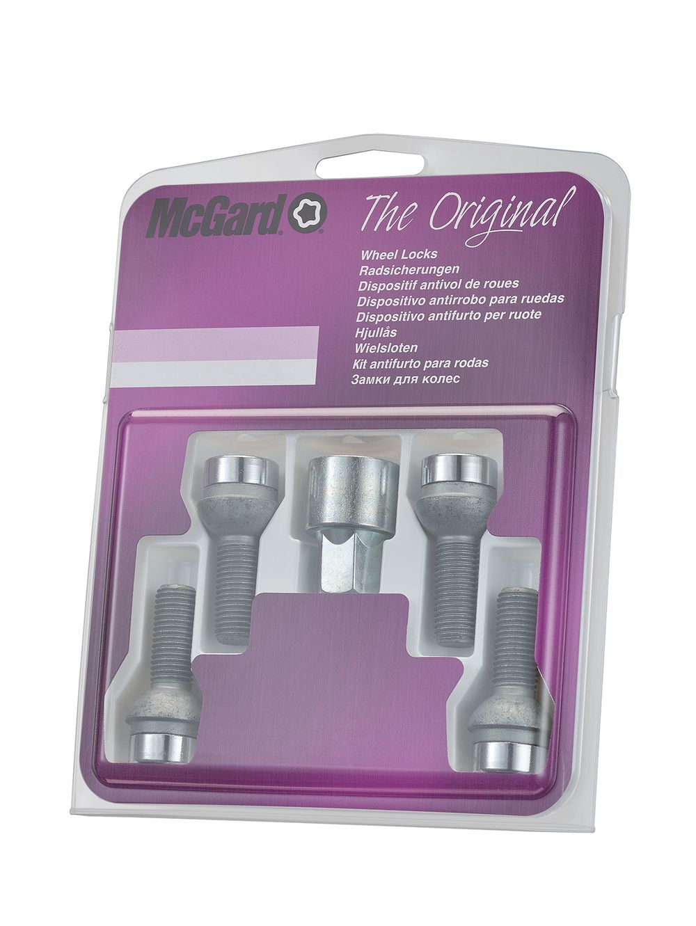 4 VIS ANTIVOL SU MCGARD M14X1.5/ R14/ LONG. 27MM/ Ø17MM