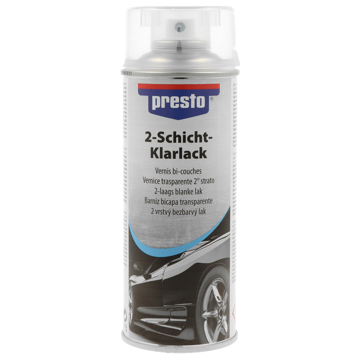 VERNIS TRANSPARENT 2 COUCHES 400ML PRESTO