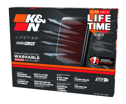 FILTRE A AIR DE REMPLACEMENT 33-3191 K&N