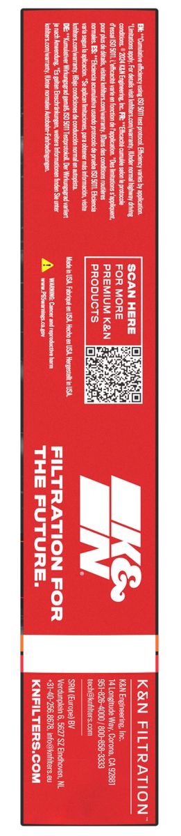 FILTRE A AIR DE REMPLACEMENT 33-5149 K&N