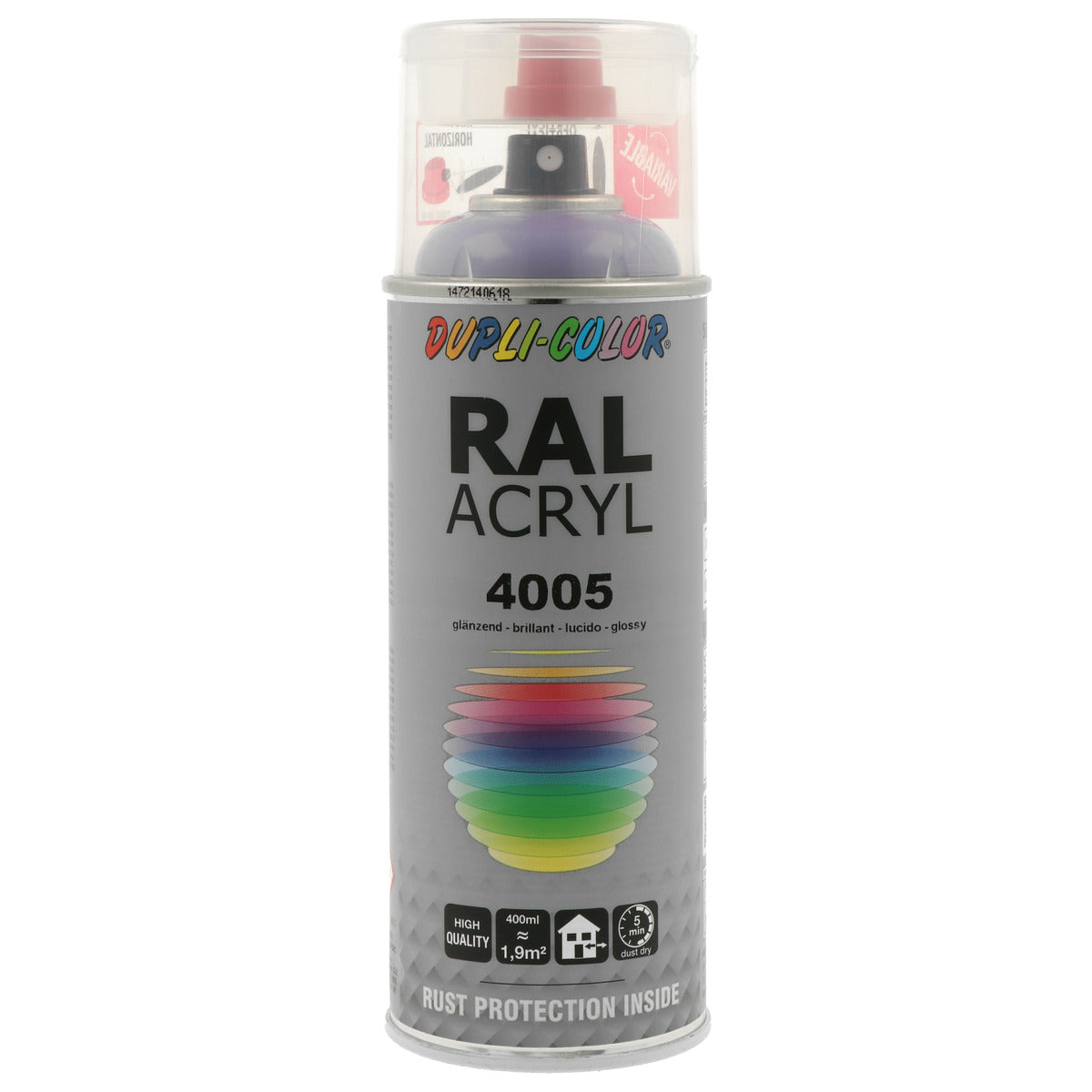 PEINTURE ACRYL RAL1032 JAUNE GENET BRILLANT 400ML DUPLI COLOR