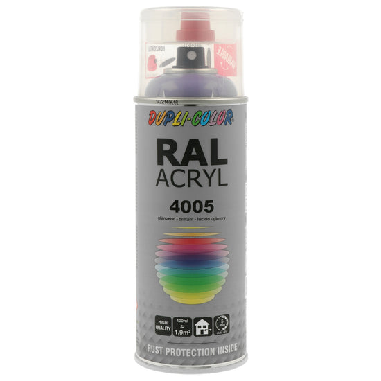 PEINTURE ACRYL RAL1032 JAUNE GENET BRILLANT 400ML DUPLI COLOR