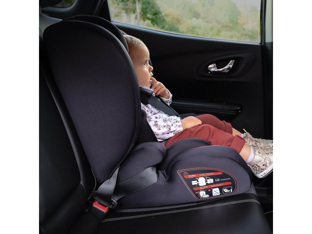 SIEGE ENFANT 76-150CM NOIR ISIZE R129 CAR KIDS
