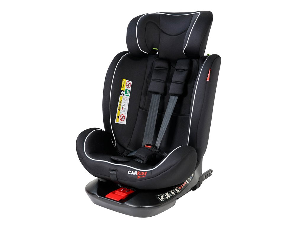 SIEGE ENFANT ROTATIF 360° ISOFIX 40-150CM NOIR ISIZE R129 CAR KIDS