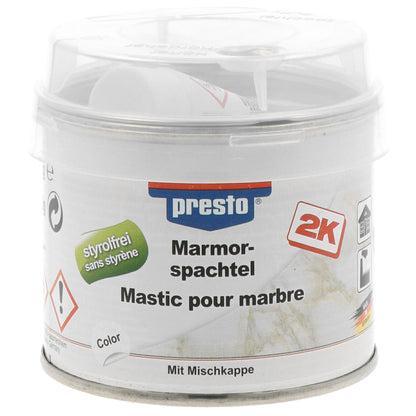 MASTIC POUR MARBRE SANS STYRENE 200G PRESTO