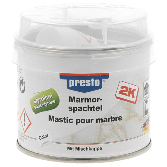 MASTIC POUR MARBRE SANS STYRENE 200G PRESTO